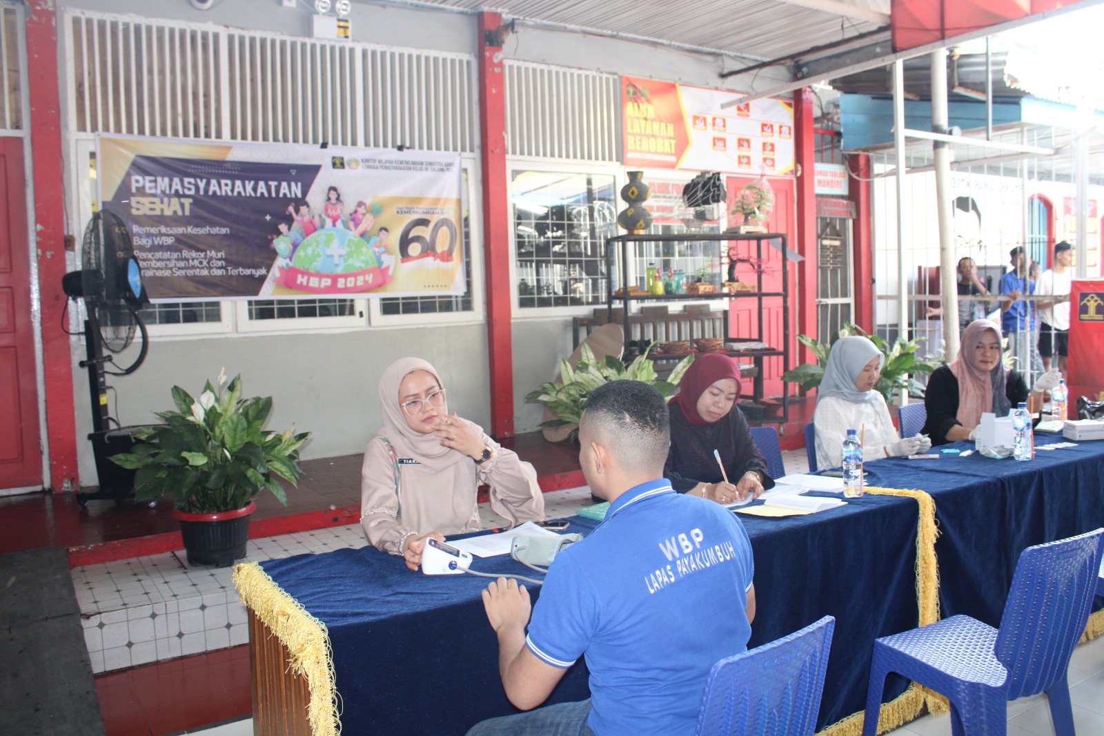 Memperingati Hari Bakti Pemasyarakatan (HBP) yang ke-60, Lembaga Pemasyarakatan Kelas IIB Tanjung Pati menyelenggarakan serangkaian kegiatan dengan tema 